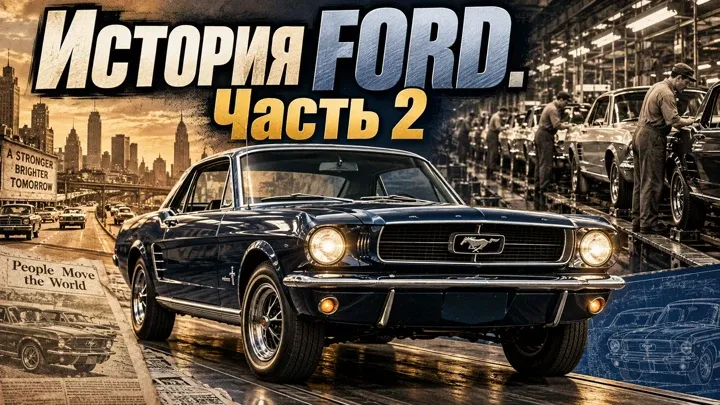 Ford, часть 2: Edsel, Mustang, GT40 и конец детройтской самоуверенности