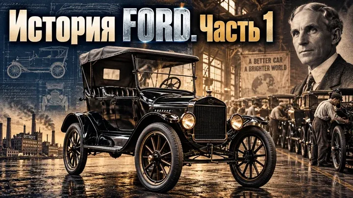 Ford, часть 1: как Model T и конвейер сделали компанию промышленной империей