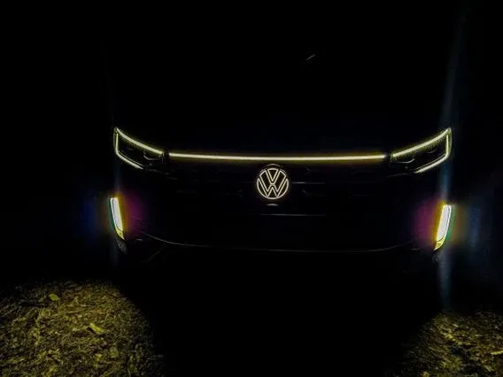 Volkswagen Tayron 2022 в движении