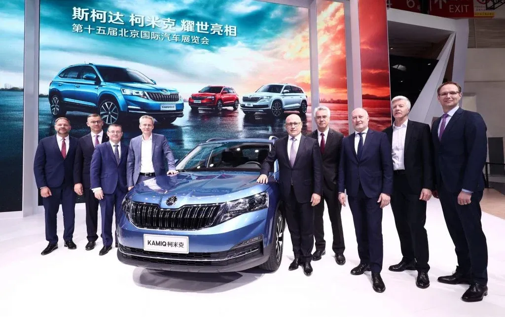 Skoda Kamiq сбоку