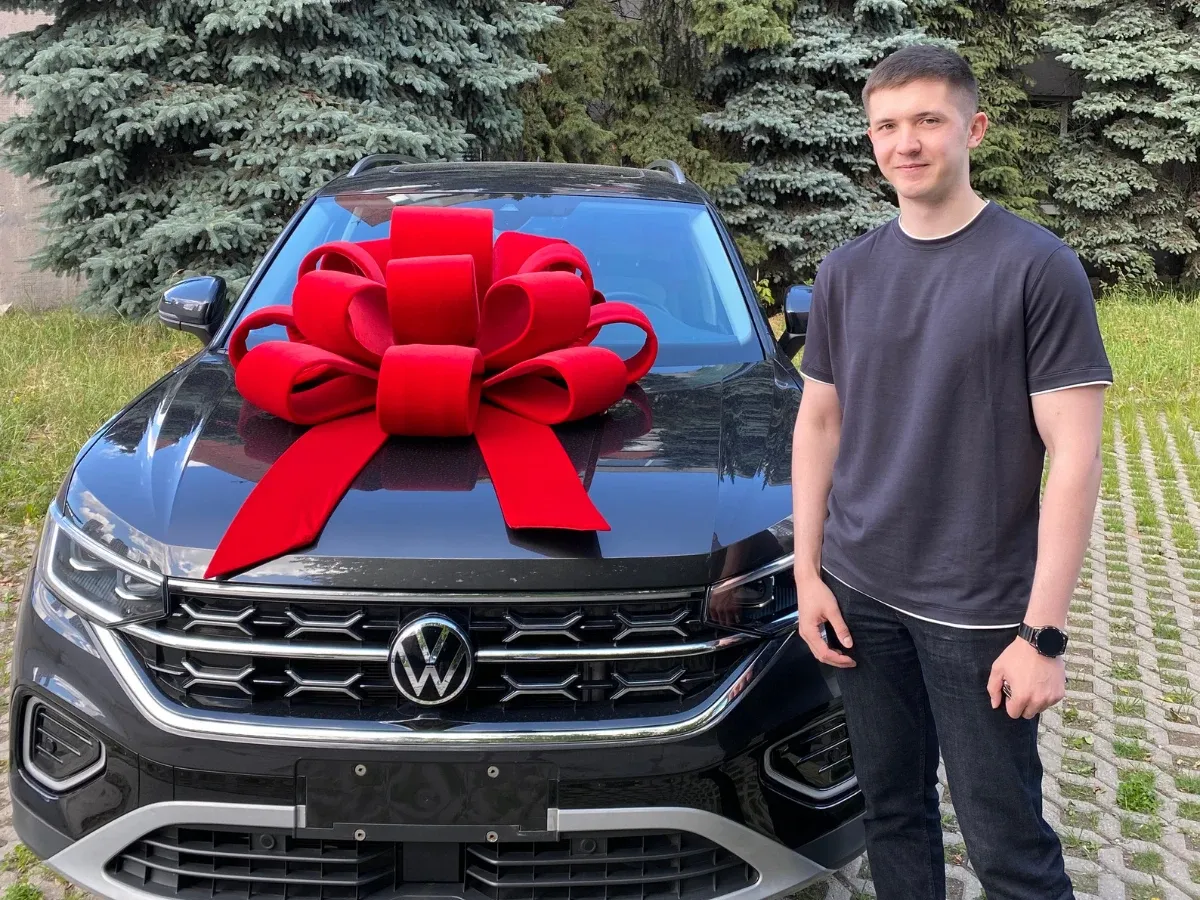 VW Tayron из кейса импорта автомобиля